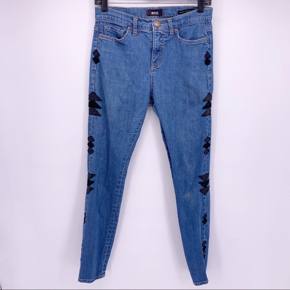 BDG High Rise Cigarette Ankle Skinny Jeans Size 27